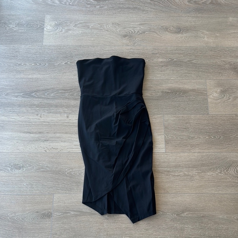 Susana Monaco Strapless Black Dress